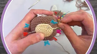 Amigurumi Teile zusammennähen