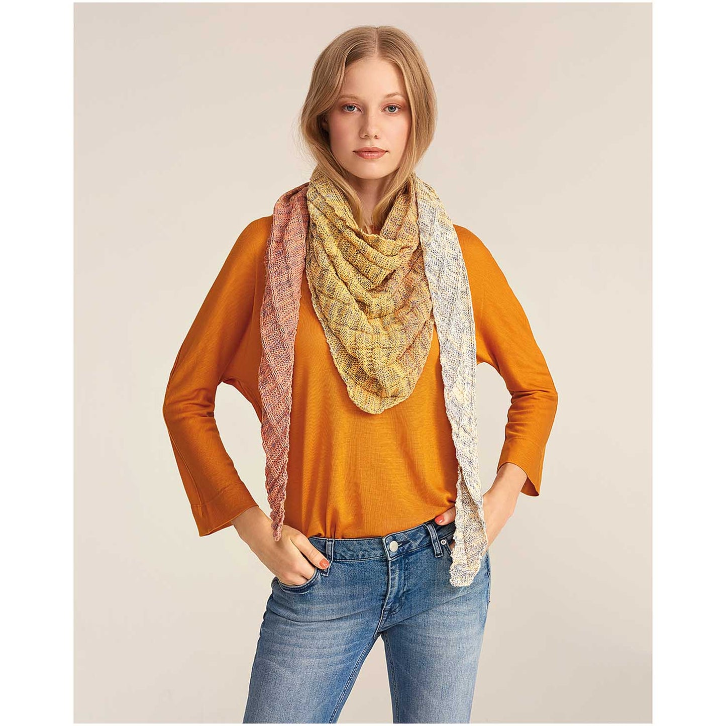 Creative Cotton Dégradé Print / Bobbel 200g/800m LL / 50% Baumwolle, 50% Polyacryl