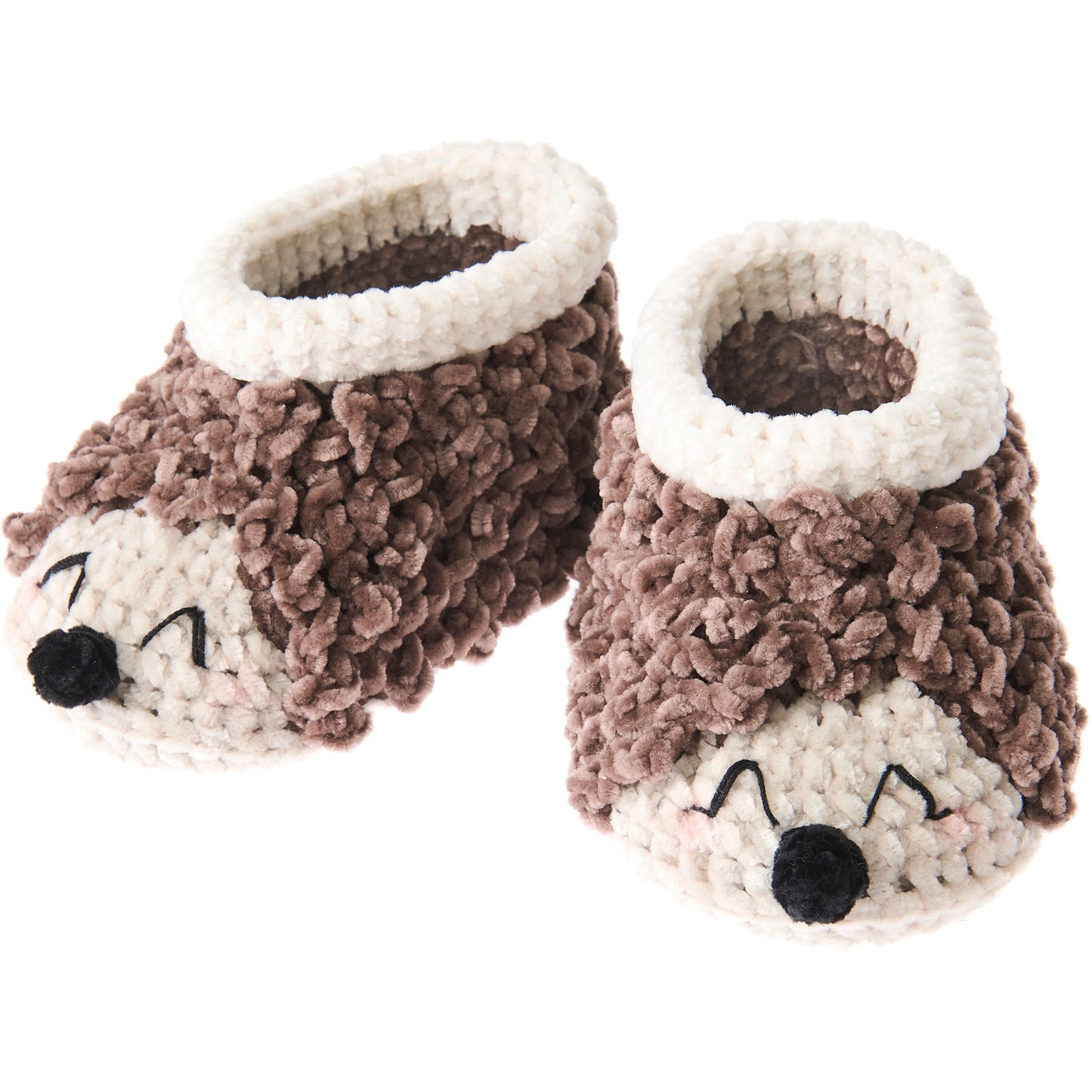 Häkelset Baby Booties Igel