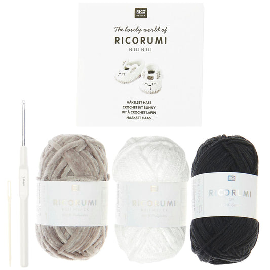 Häkelset Baby Booties Hase