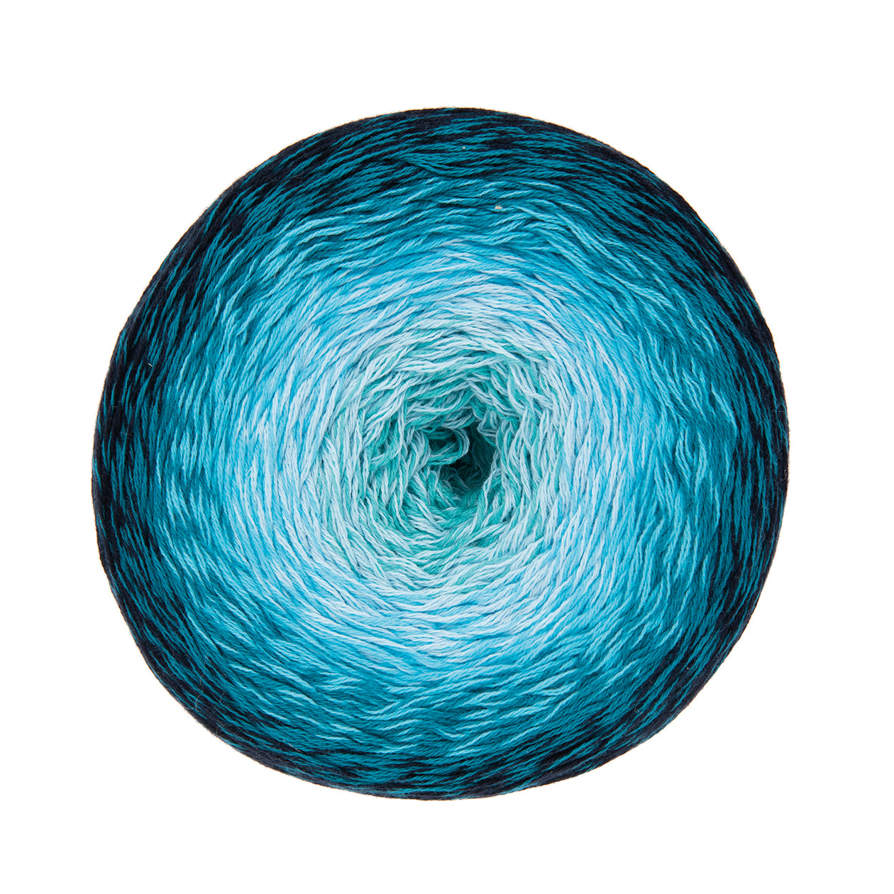 Fantasy Colors / Bobbel 250g/1000m LL / 100% Baumwolle (GOTS) mit Farbverlauf
