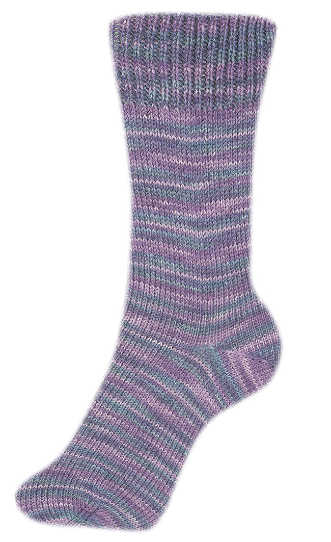 Step 4 Color / Knäuel 100g/420m LL / 75% Schurwolle/ 25% Polyamid/ Sockenwolle trocknergeeignet / mit Aloe Vera und Jojoba Öl