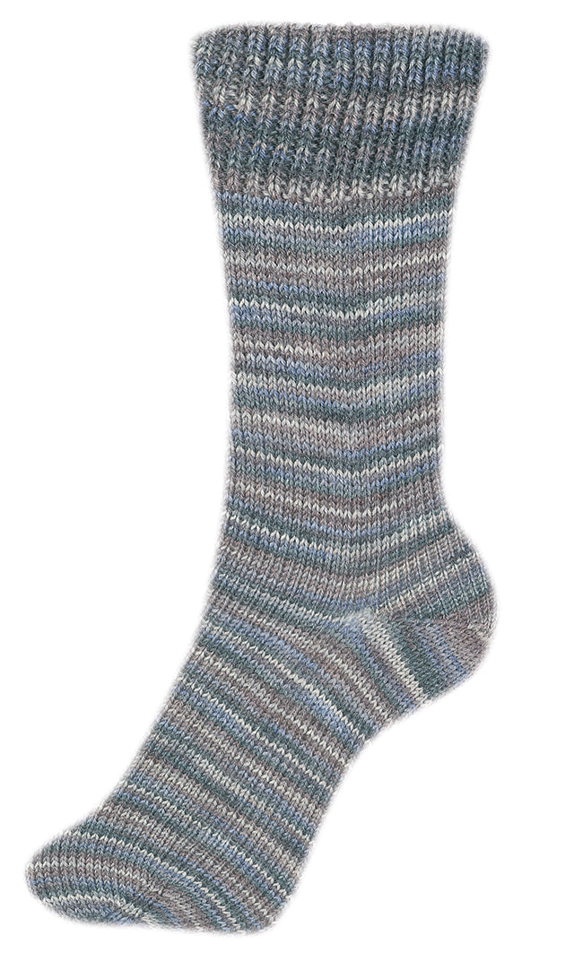 Step 4 Color / Knäuel 100g/420m LL / 75% Schurwolle/ 25% Polyamid/ Sockenwolle trocknergeeignet / mit Aloe Vera und Jojoba Öl