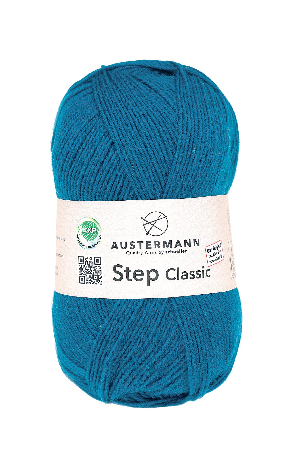 Step 4 Classic / Knäuel 100g/420m LL / 75% Schurwolle/ 25% Polyamid/ Sockenwolle trocknergeeignet / mit Aloe Vera und Jojoba Öl