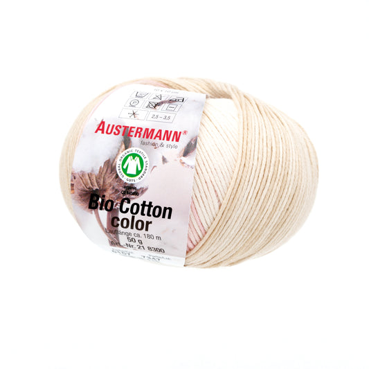 Bio Cotton Color / Knäuel 50g/180m LL / 100% Baumwolle (GOTS)