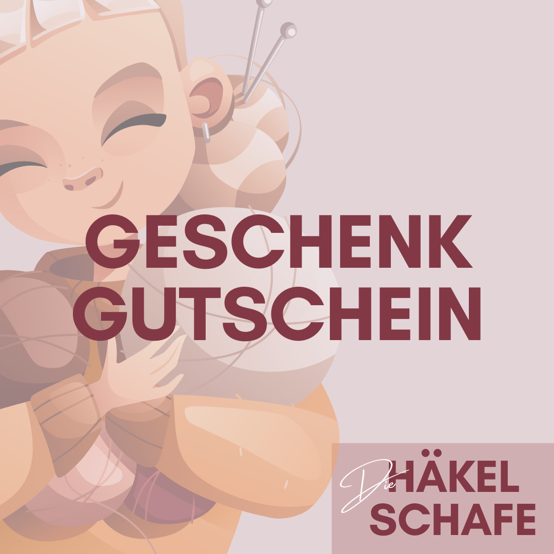 Geschenkgutschein für den Häkelschafe-Shop