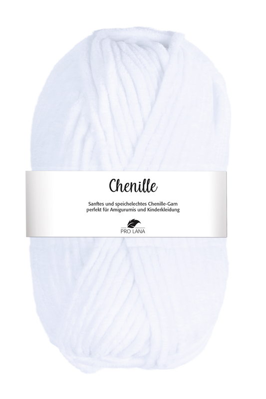 Chenille / Knäuel 100g/110m LL / 100% Polyacryl