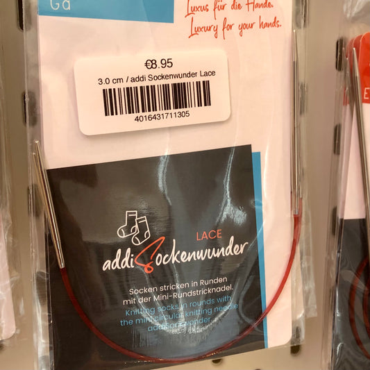 Addi Sockenwunder Lace 710-7 Mini-Rundstricknadel