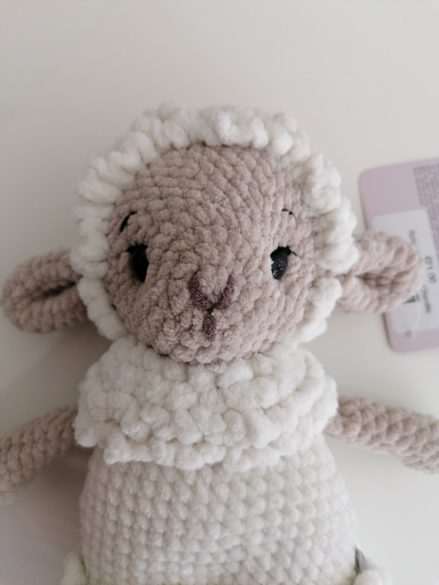 Schaf Curly aus Chenille