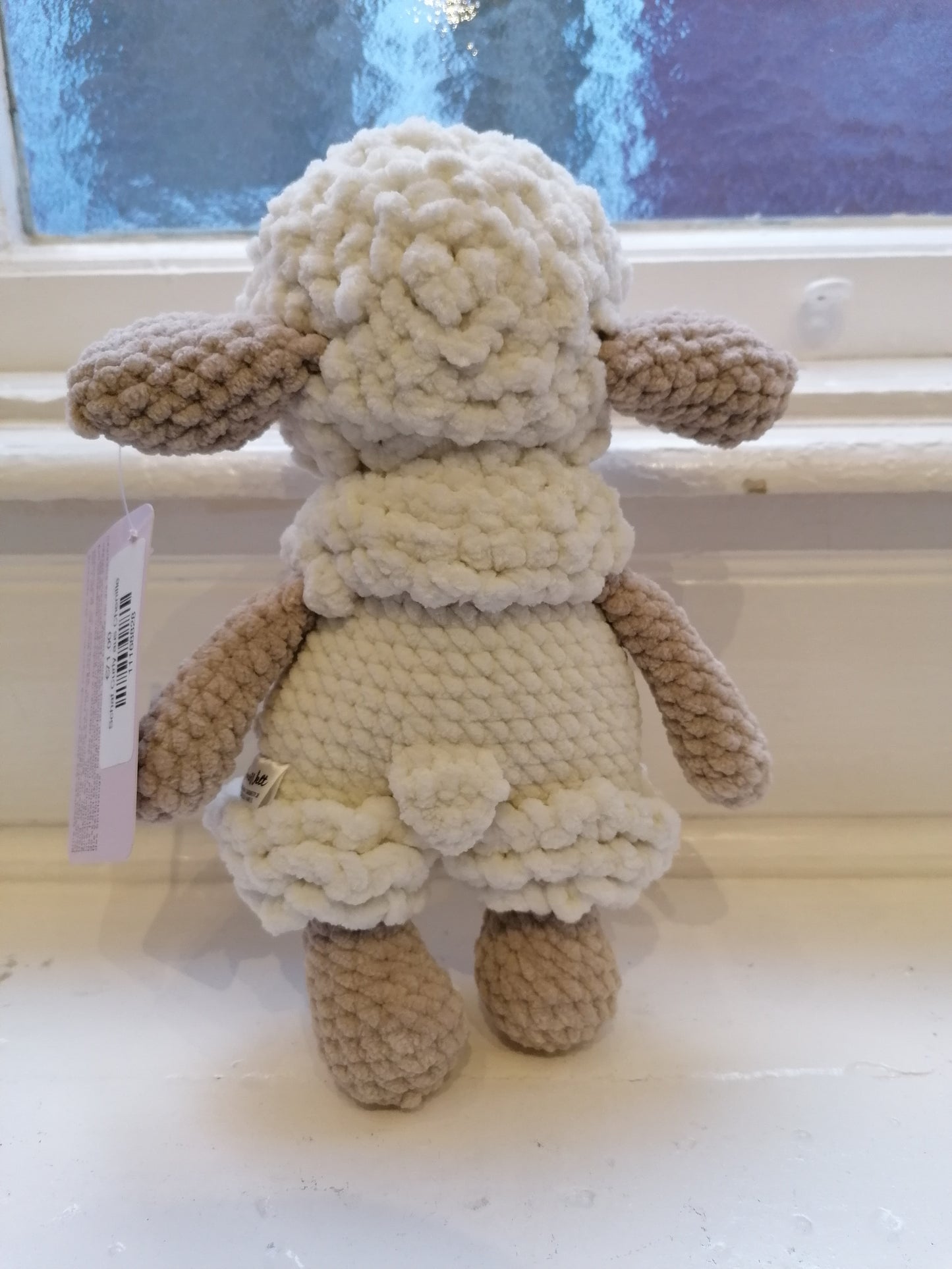 Schaf Curly aus Chenille