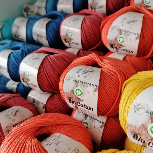 Bio Cotton / Knäuel 50g/180m LL / 100% Baumwolle (GOTS)