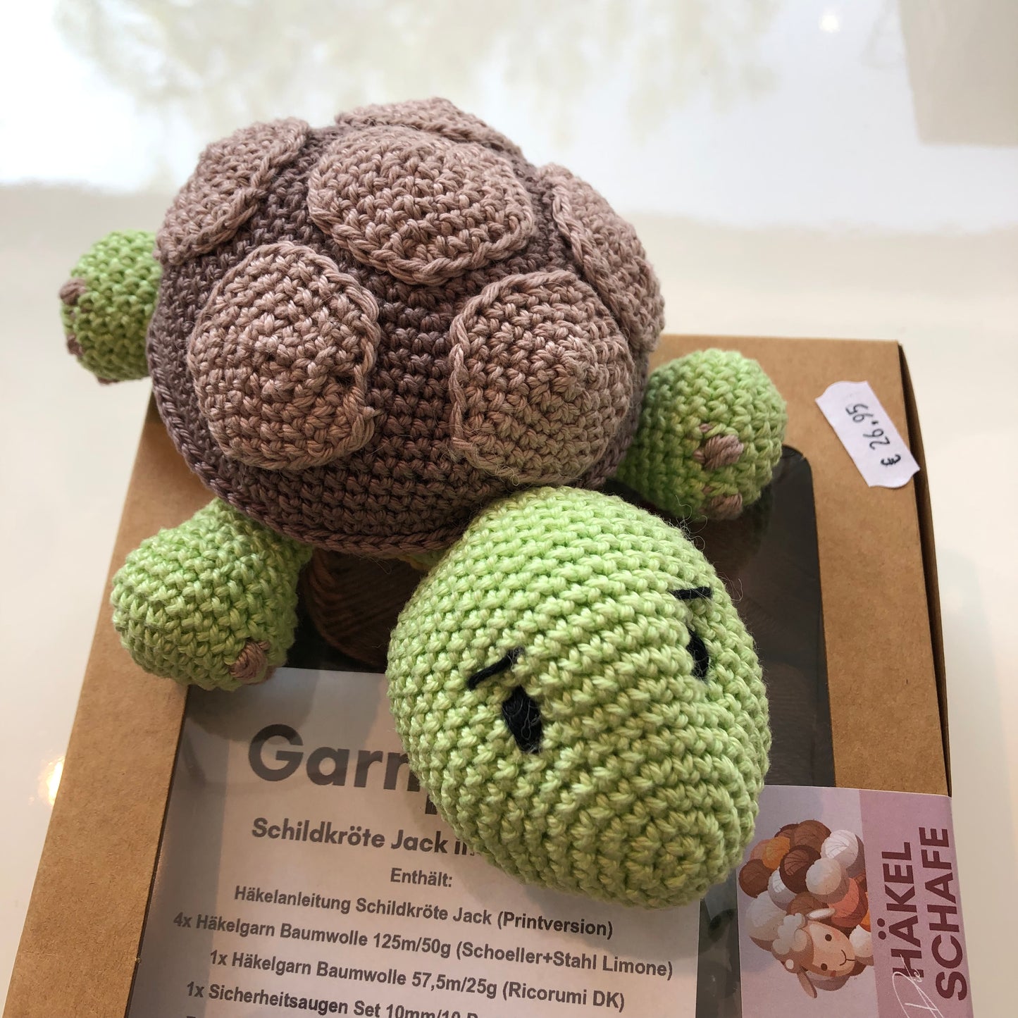 Garnpaket Schildkröte Jack in Baumwolle