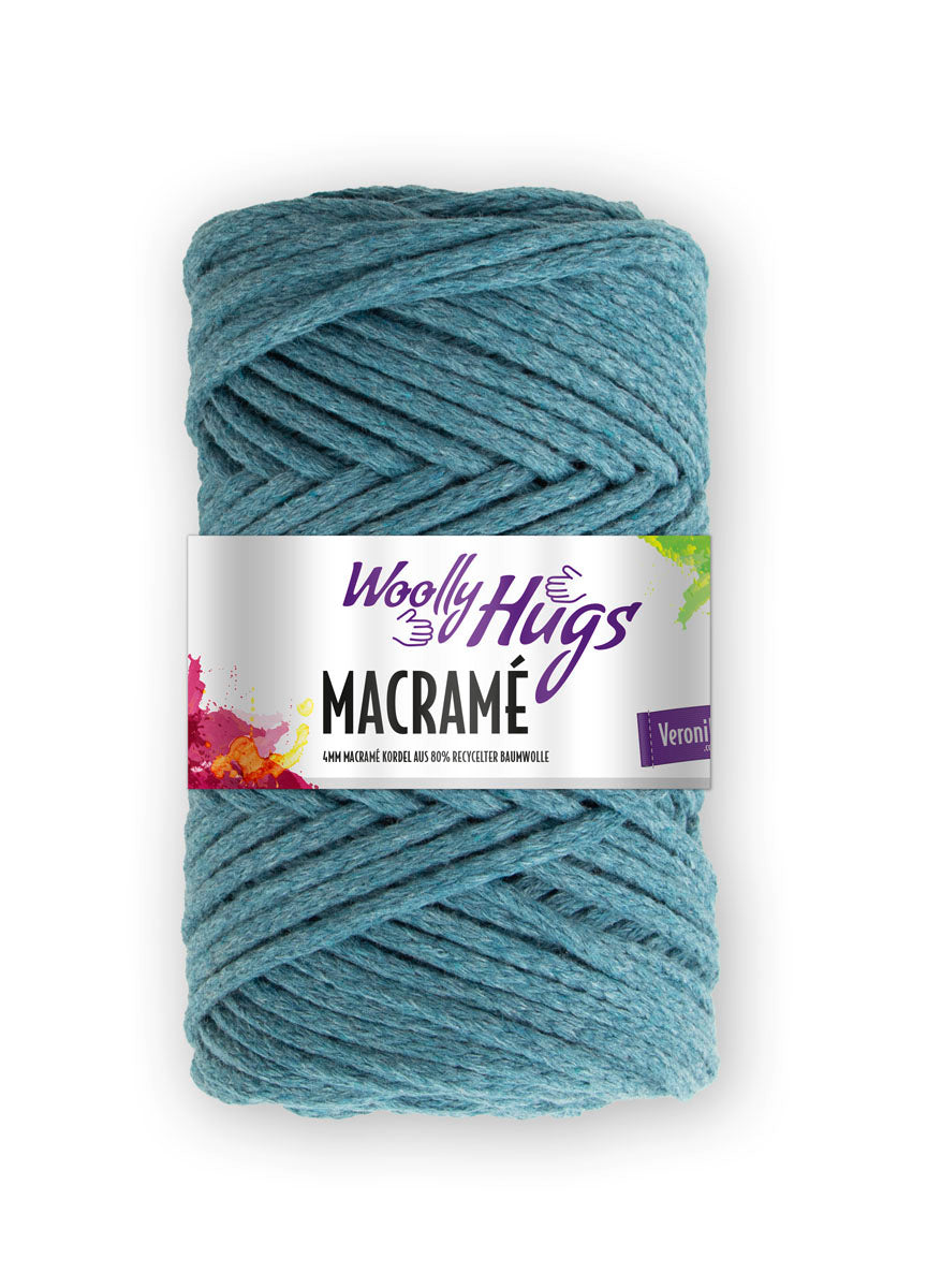 Macramé 4mm / 200g/60m LL / 80% Baumwolle, 20% Polyester