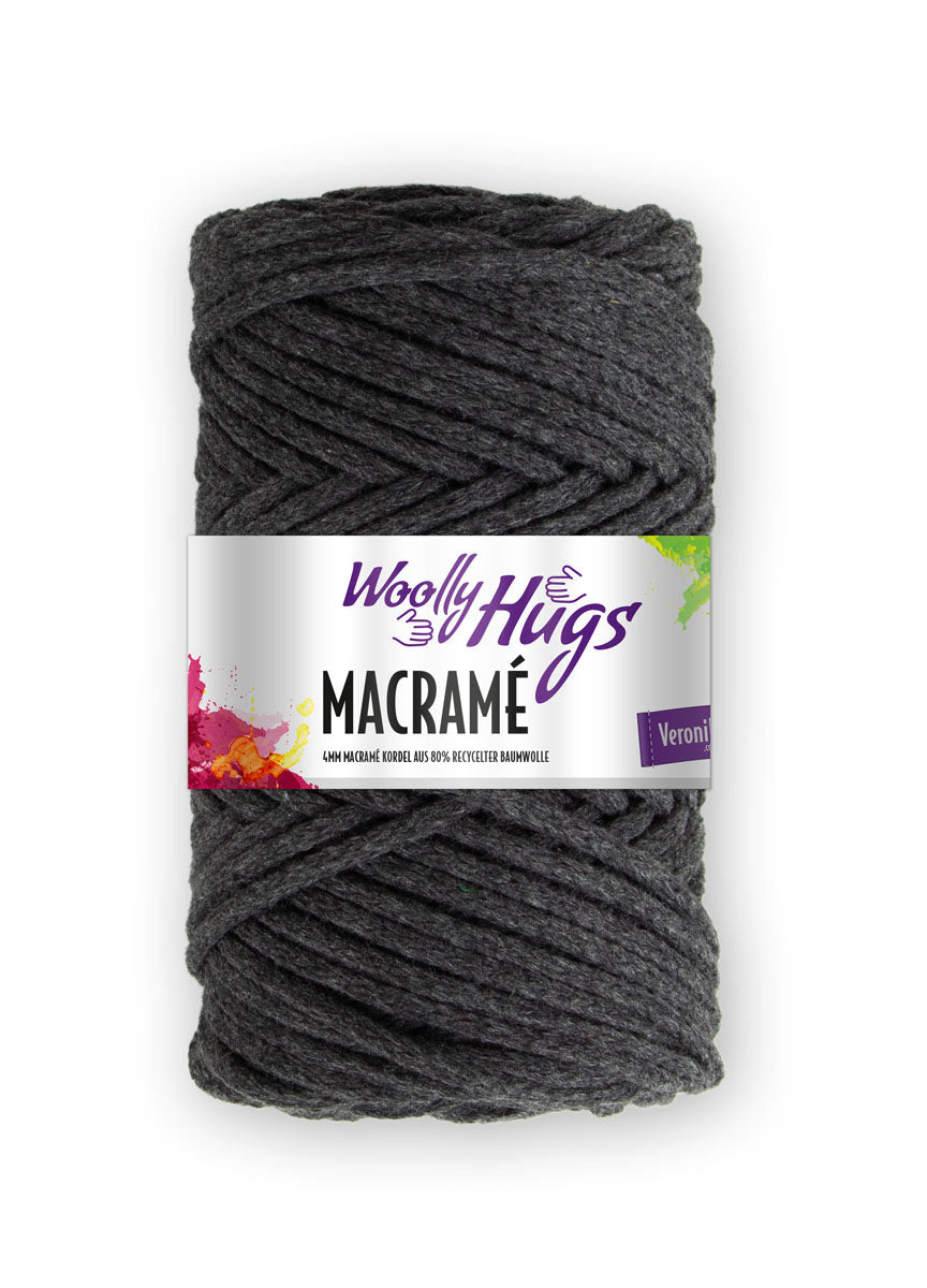 Macramé 4mm / 200g/60m LL / 80% Baumwolle, 20% Polyester