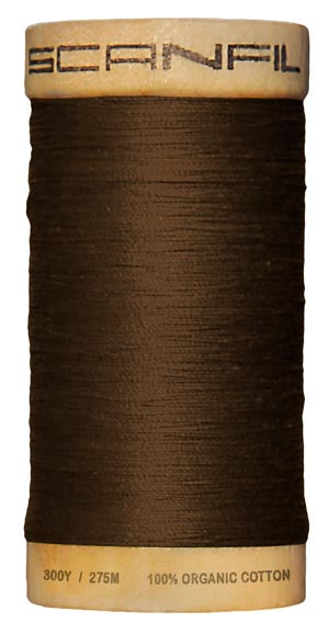 Scanfil Organic Baumwolle Nähgarn NE 30/2, 274 Meter Länge, GOTS