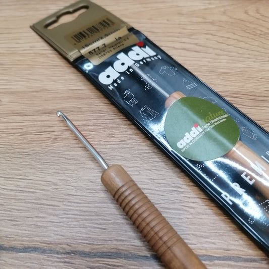 addiNature Olivenholz Häkelnadel 577-7 verschiedene Größen