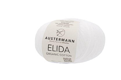 Elida / Knäuel 50g/330m LL / 95% Baumwolle, 5% Polyamid