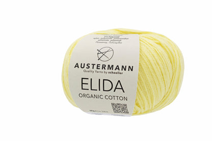 Elida / Knäuel 50g/330m LL / 95% Baumwolle, 5% Polyamid