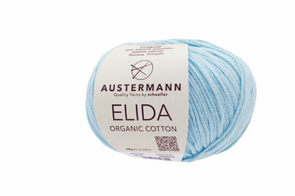 Elida / Knäuel 50g/330m LL / 95% Baumwolle, 5% Polyamid