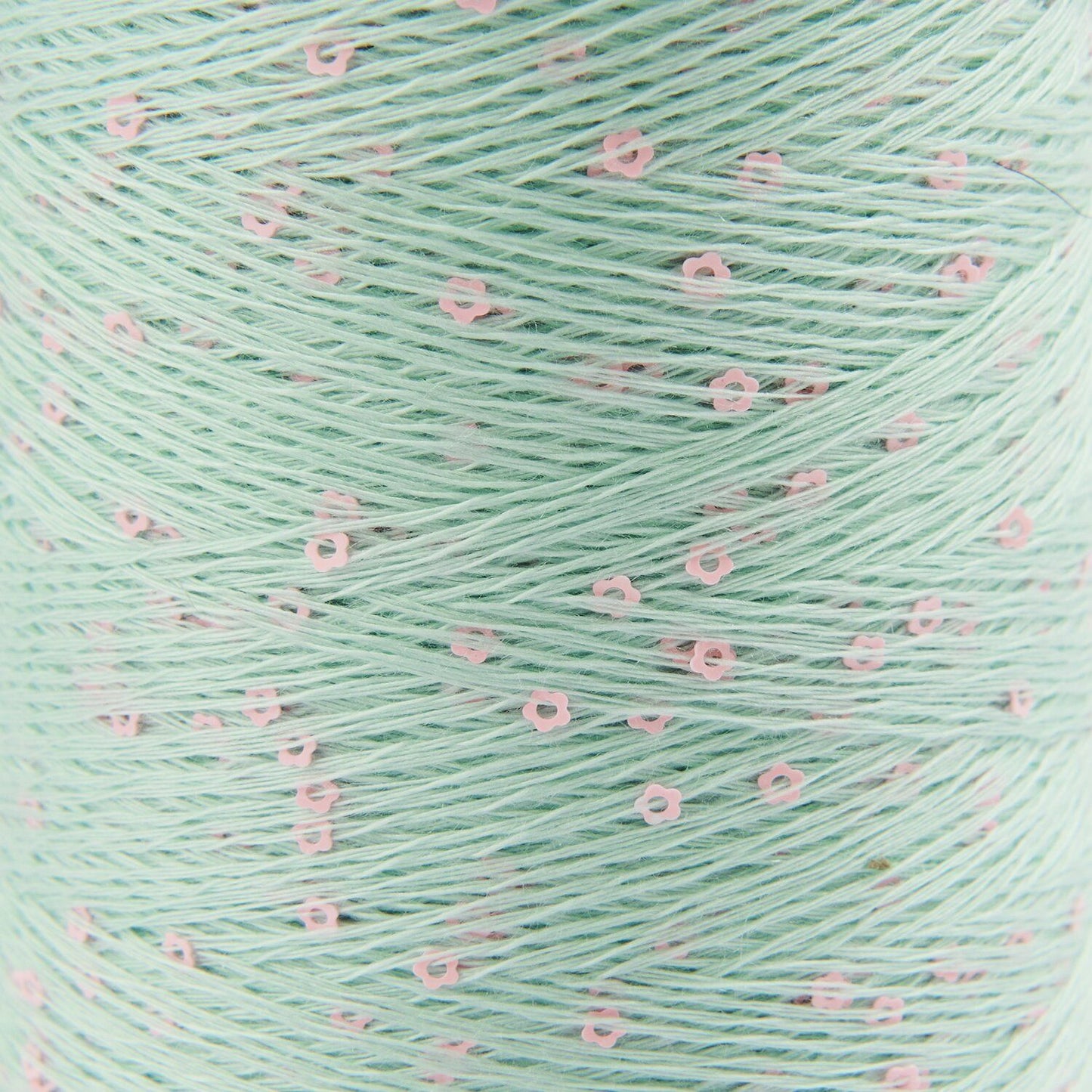 Make it Blümchen Beilaufgarn / Spule 25g/375m LL / 100% Lyocell (Pailletten 100% Polyester)