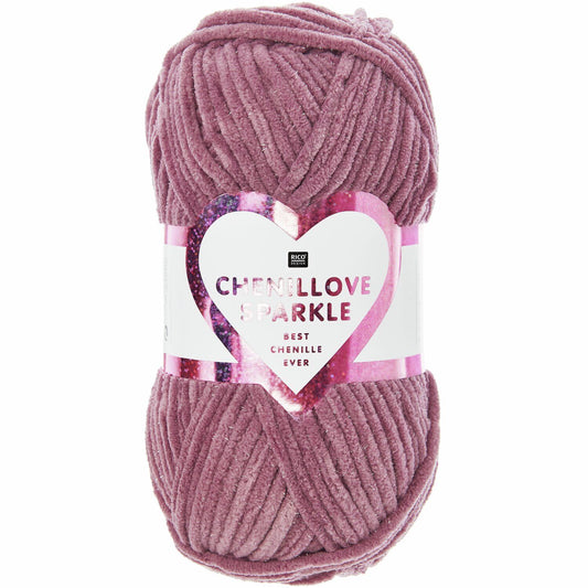 Chenillove Sparkle/ Knäuel 100g / 110m LL / 100% Polyester
