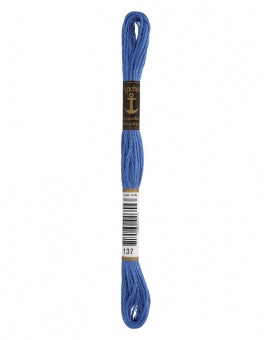 Sticktwist / Strang 8m 6fädig 100% mercerisierte Baumwolle