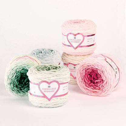 Chenillove Dégradé / Knäuel 200g 240m / 100% Polyester