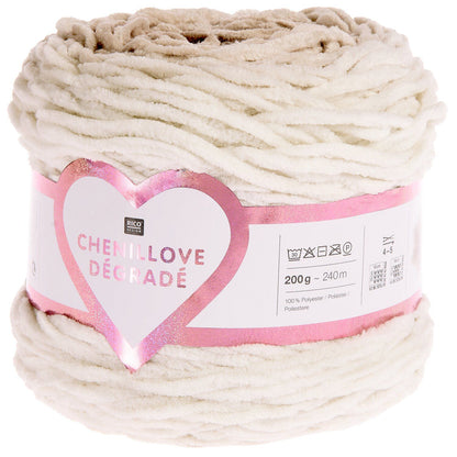 Chenillove Dégradé / Knäuel 200g 240m / 100% Polyester
