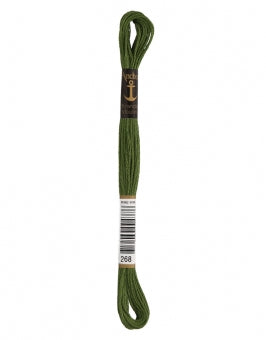 Sticktwist / Strang 8m 6fädig 100% mercerisierte Baumwolle