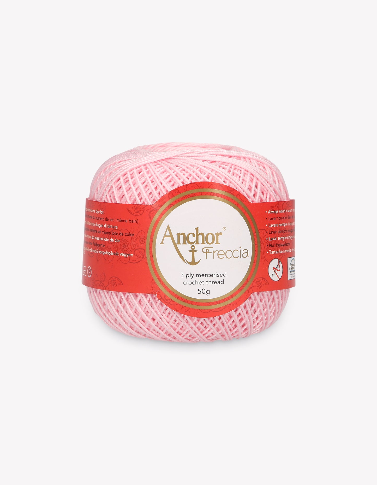 Freccia Stärke 6 / Knäuel 50g/175m / 100% ägyptische Baumwolle