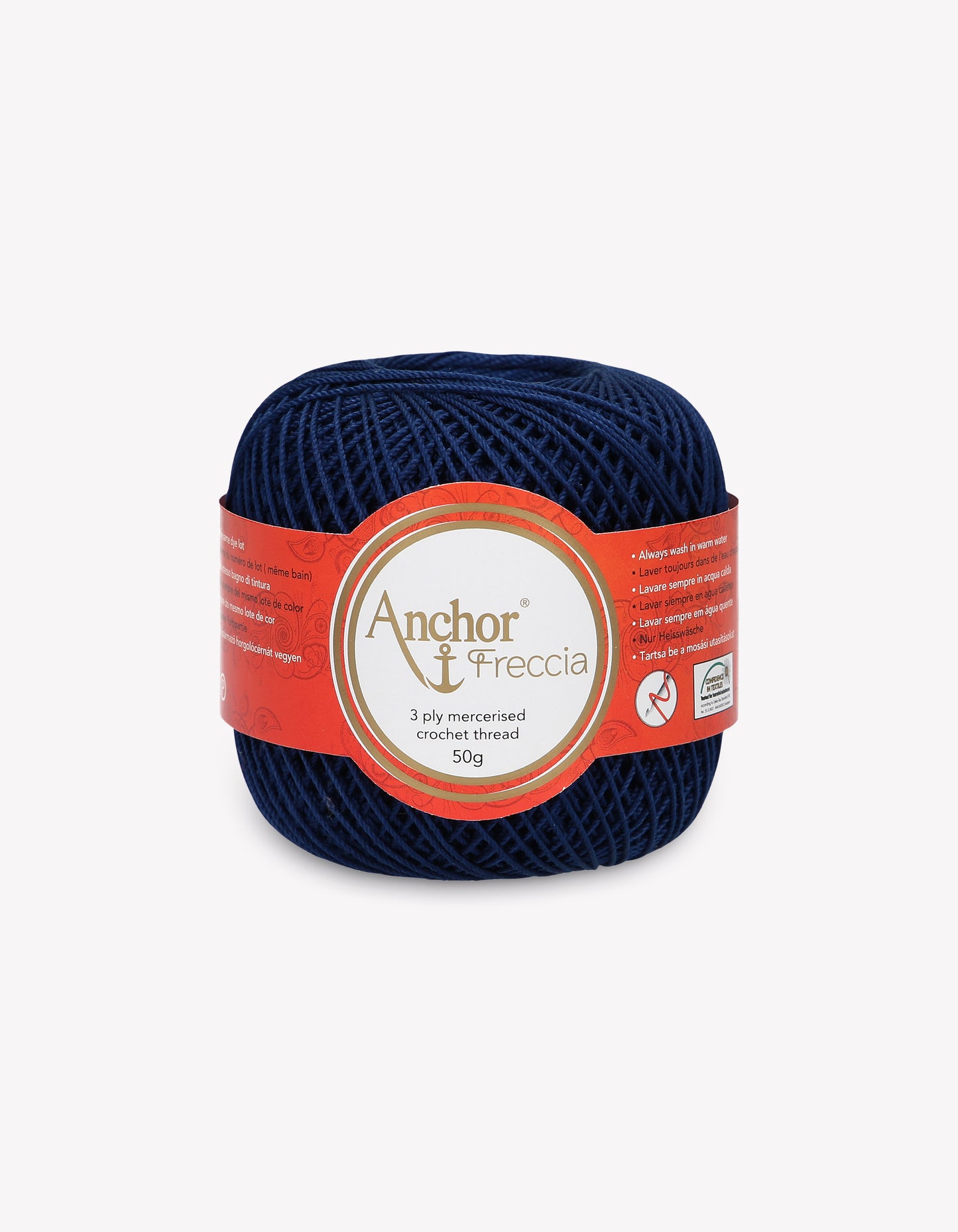 Freccia Stärke 6 / Knäuel 50g/175m / 100% ägyptische Baumwolle