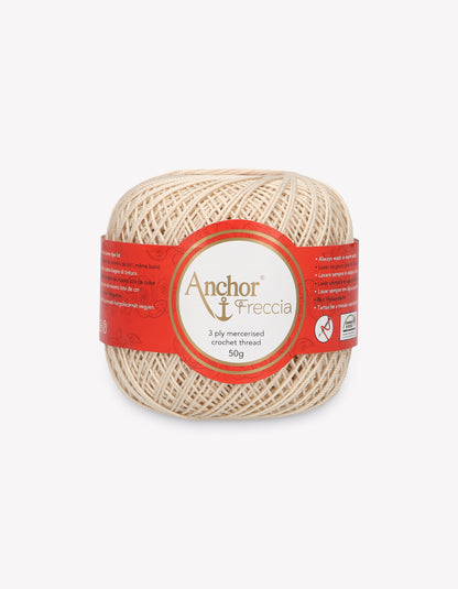 Freccia Stärke 6 / Knäuel 50g/175m / 100% ägyptische Baumwolle