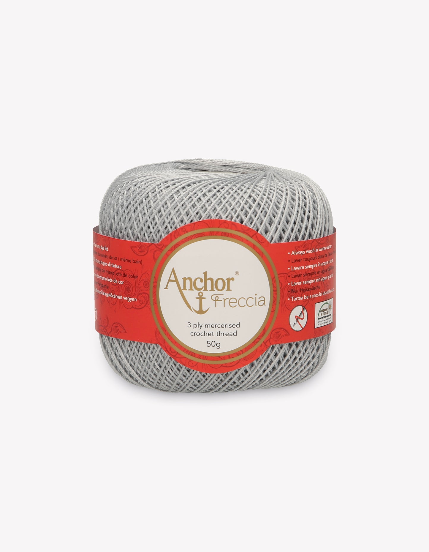 Freccia Stärke 6 / Knäuel 50g/175m / 100% ägyptische Baumwolle