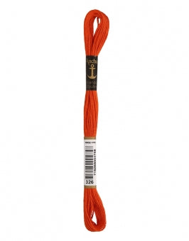 Sticktwist / Strang 8m 6fädig 100% mercerisierte Baumwolle