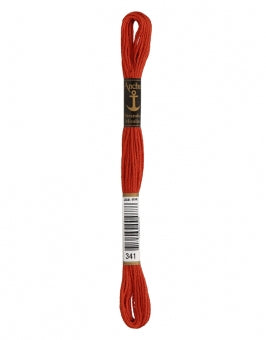 Sticktwist / Strang 8m 6fädig 100% mercerisierte Baumwolle