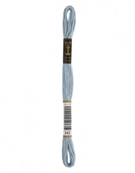 Sticktwist / Strang 8m 6fädig 100% mercerisierte Baumwolle
