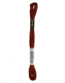 Sticktwist / Strang 8m 6fädig 100% mercerisierte Baumwolle