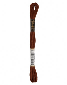 Sticktwist / Strang 8m 6fädig 100% mercerisierte Baumwolle