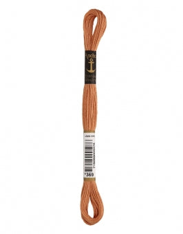 Sticktwist / Strang 8m 6fädig 100% mercerisierte Baumwolle