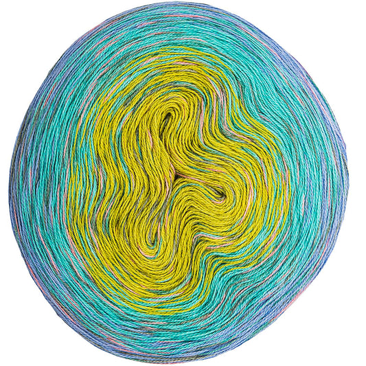 Creative Cotton Dégradé Print / Bobbel 200g/800m LL / 50% Baumwolle, 50% Polyacryl