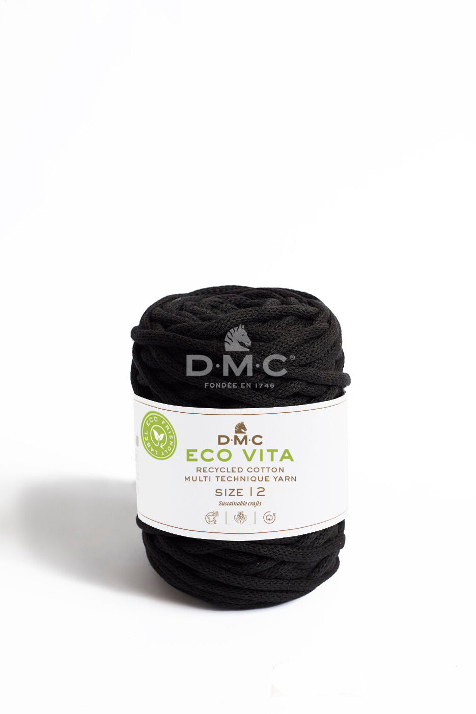 Eco Vita 12 / Makramé-Garn / 250g/55m LL / 80% Baumwolle, 20% Polyester