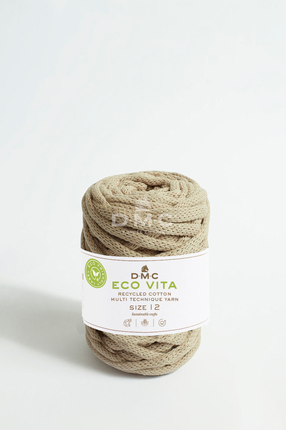 Eco Vita 12 / Makramé-Garn / 250g/55m LL / 80% Baumwolle, 20% Polyester