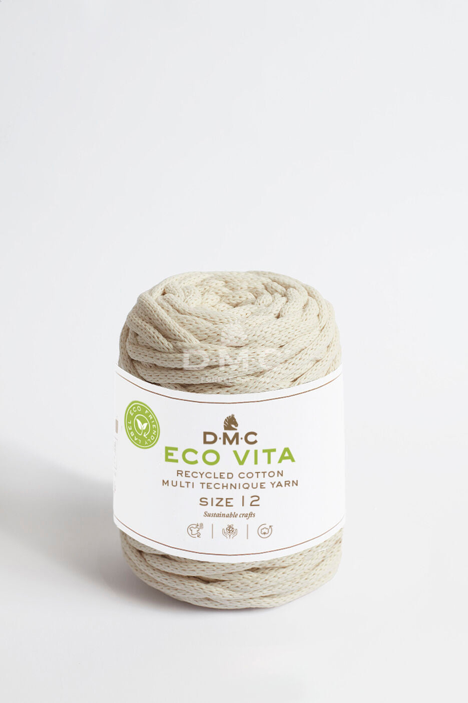 Eco Vita 12 / Makramé-Garn / 250g/55m LL / 80% Baumwolle, 20% Polyester