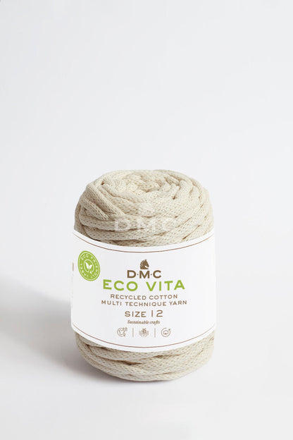 Eco Vita 12 / Makramé-Garn / 250g/55m LL / 80% Baumwolle, 20% Polyester