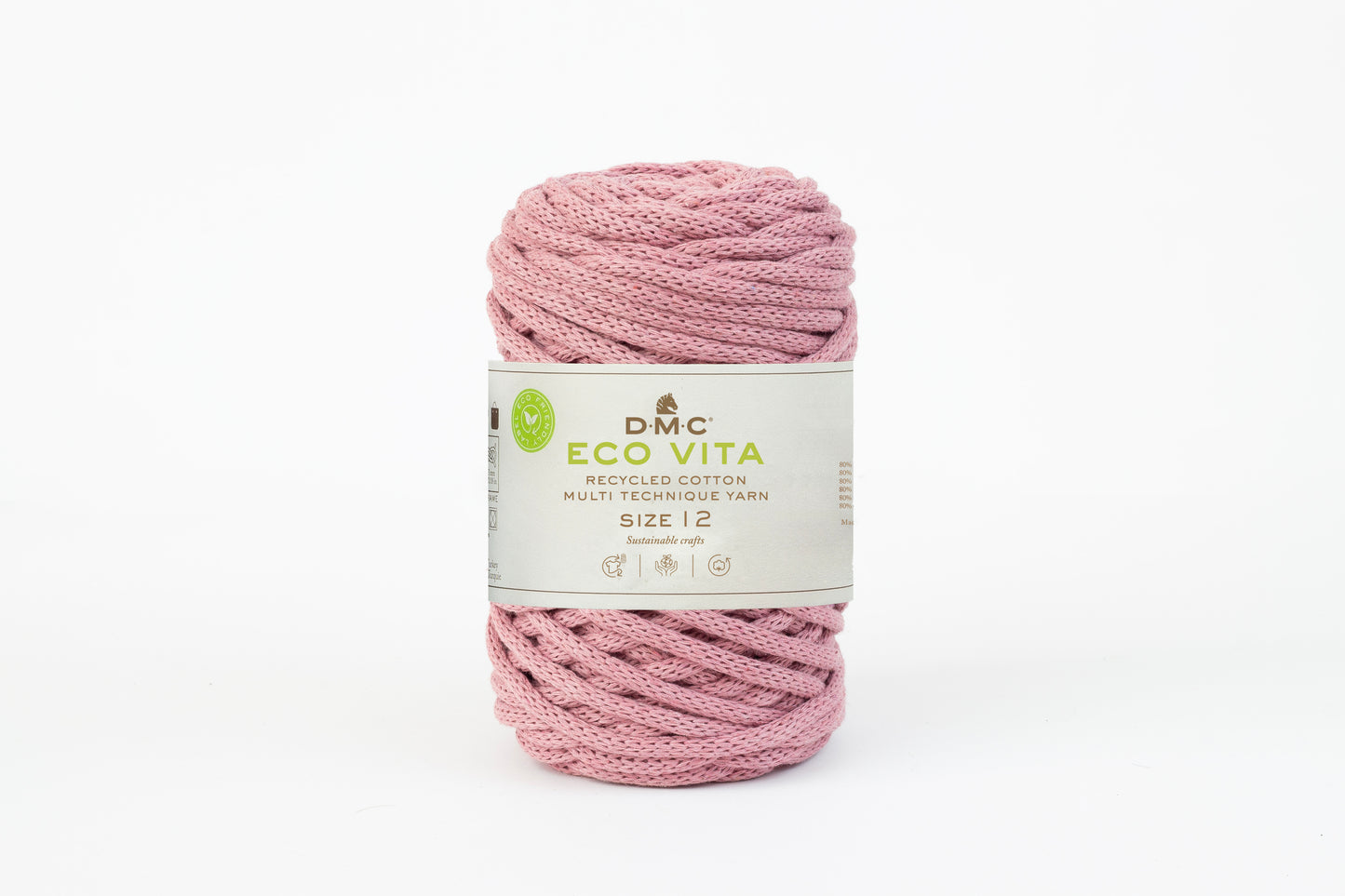 Eco Vita 12 / Makramé-Garn / 250g/55m LL / 80% Baumwolle, 20% Polyester