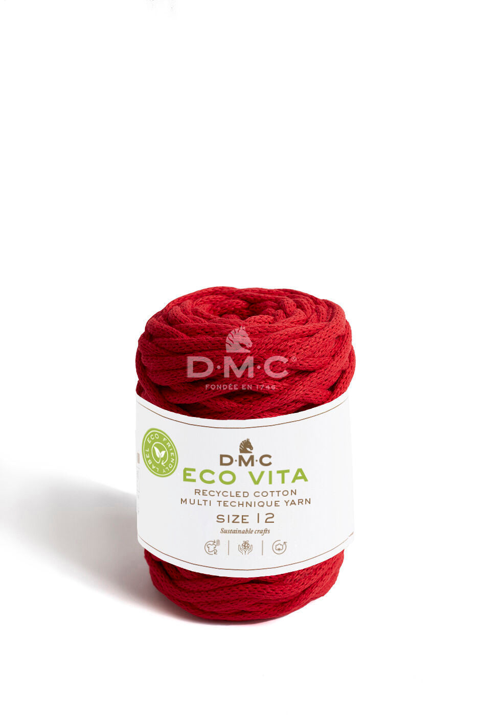 Eco Vita 12 / Makramé-Garn / 250g/55m LL / 80% Baumwolle, 20% Polyester