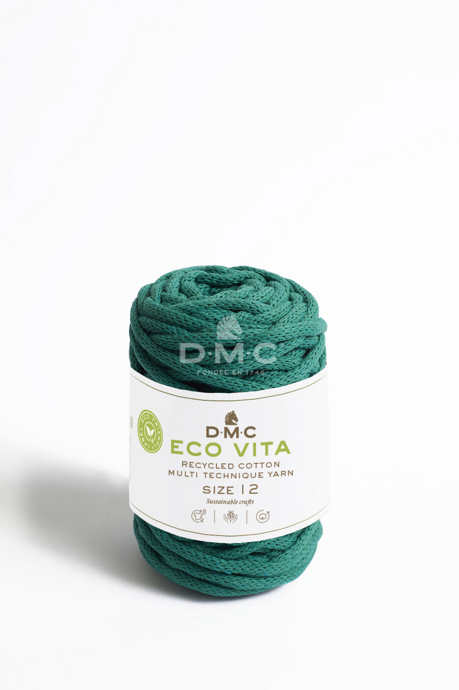 Eco Vita 12 / Makramé-Garn / 250g/55m LL / 80% Baumwolle, 20% Polyester