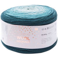 Rico Creative Wool Degrade/ Bobbel 200g/800m LL / 70% Polyacryl, 30% Wolle