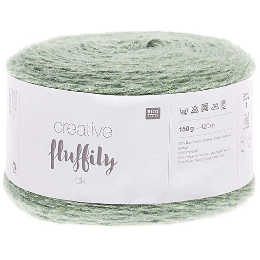 Creative Fluffily / Knäuel 150g/420m LL / 40% Baumwolle, 30% Polyester, 20% Polyacryl