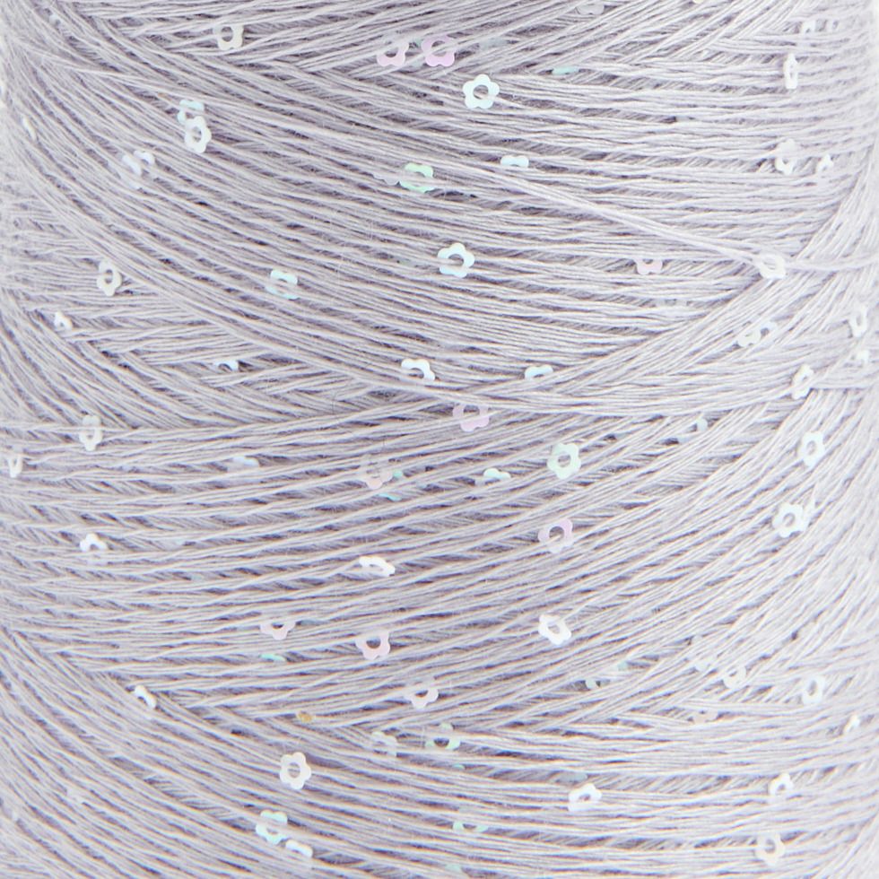Make it Blümchen Beilaufgarn / Spule 25g/375m LL / 100% Lyocell (Pailletten 100% Polyester)